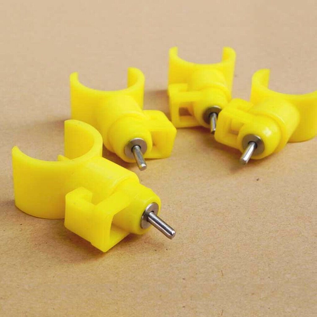 20 Pcs Chicken Water Nipple Cup Waterer Kit Accessories Suitable for Poultry