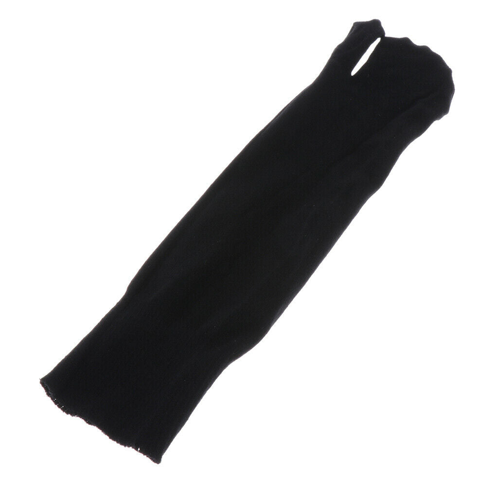 2 Pairs of Pointed Toe And Pointed Toe Socks Tabi / / Geta Unisex Socks Black