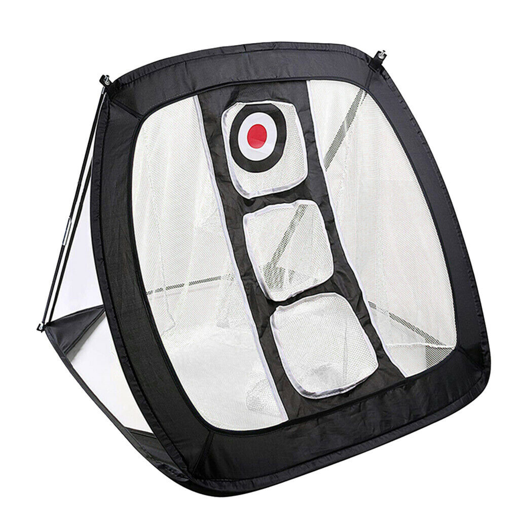 Folding Golf Chipping Net Home Range Hitting Practice Cage Exercise Target Net