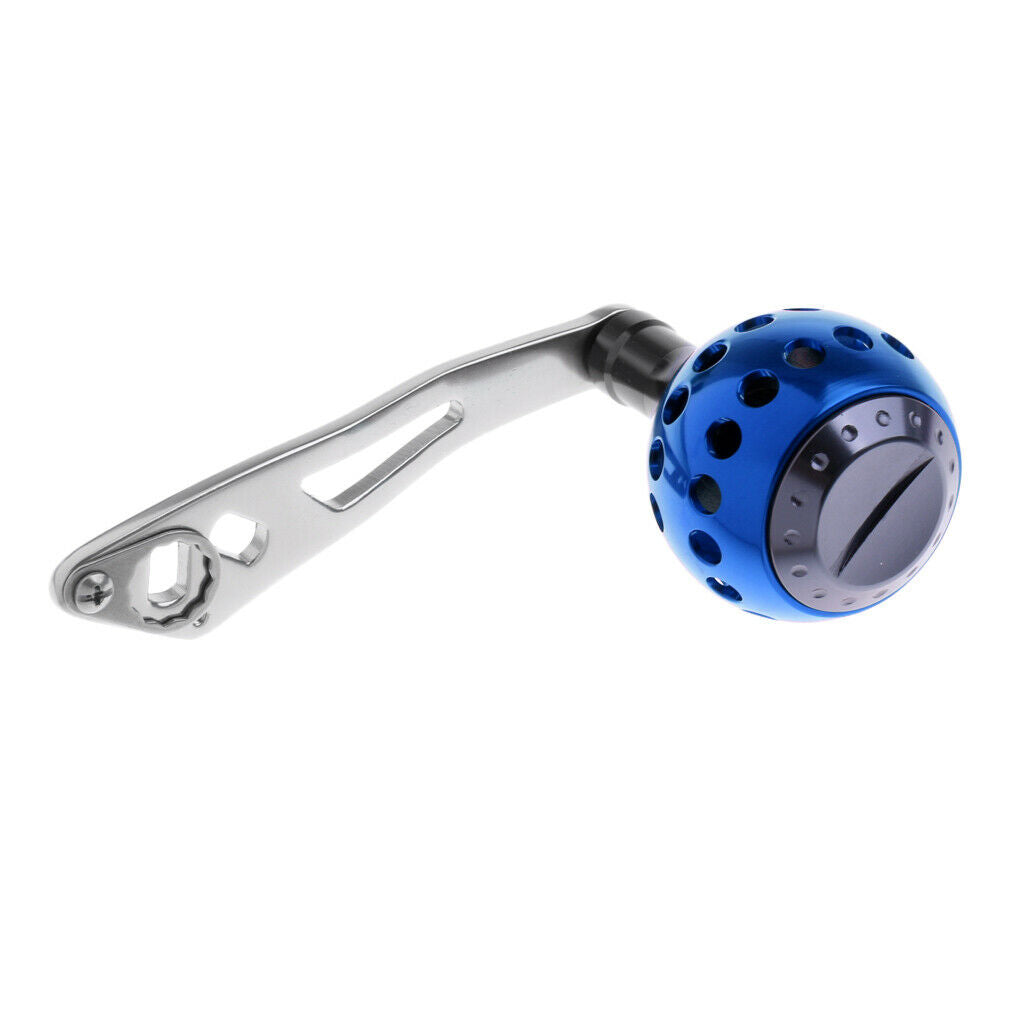 Baitcasting Reel Replacement Handles Lightweight Power Handles Blue
