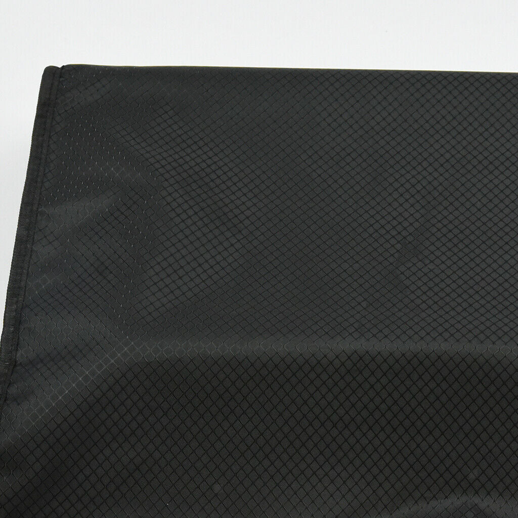 1×Chair Back Cover For Back of Chair In Hairdressing Hair Salons 48 x 43cm Black