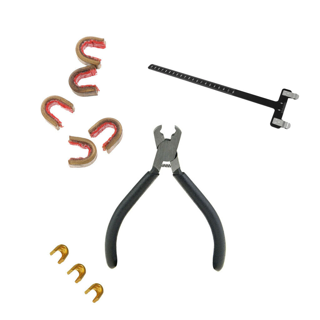 1 Set Portable Archery Nocking Buckle Pliers & Bow Square Target Hunting