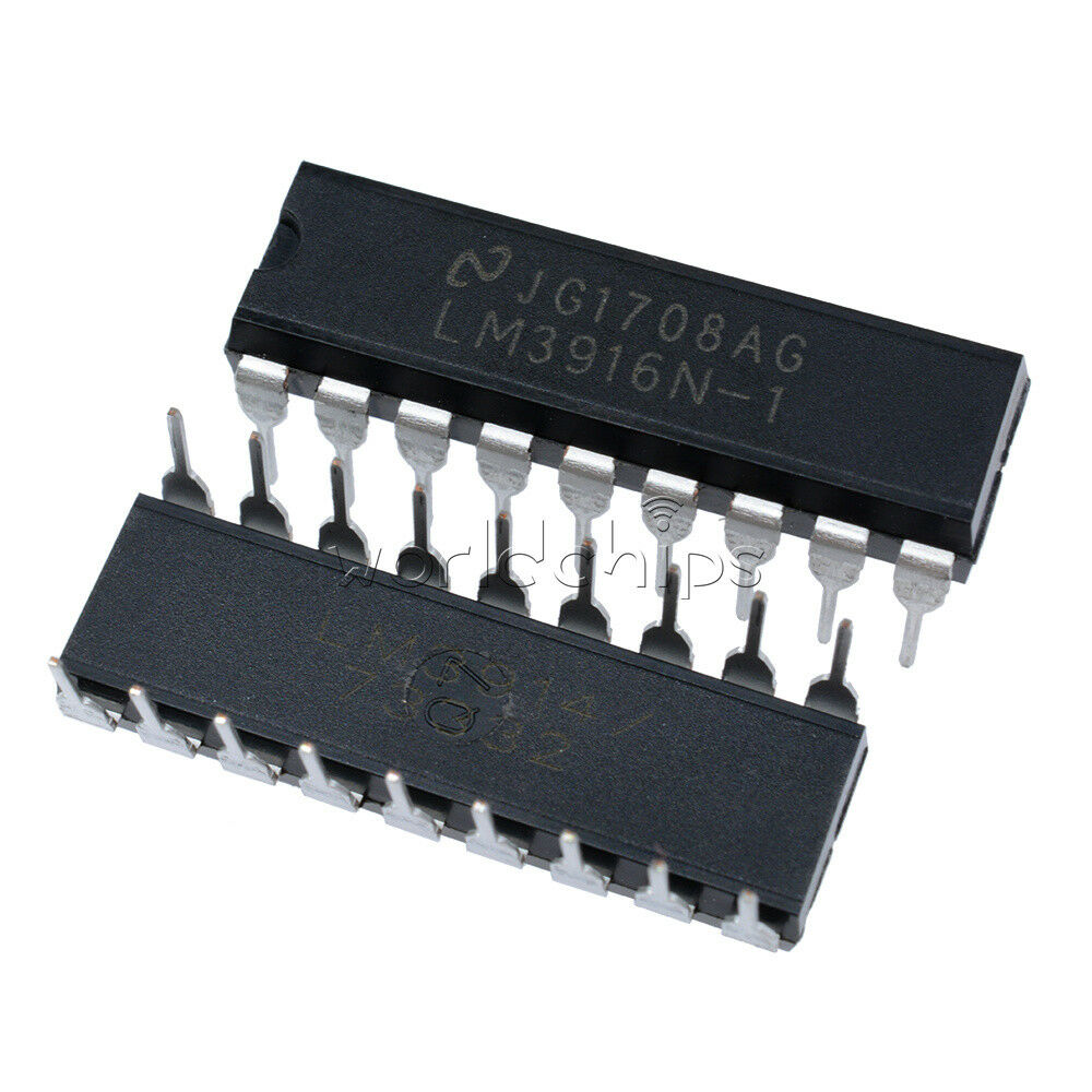 10PCS LM3916N-1 LM3916N-1/NOPB LED Display Driver IC NSC DIP-18 NEW