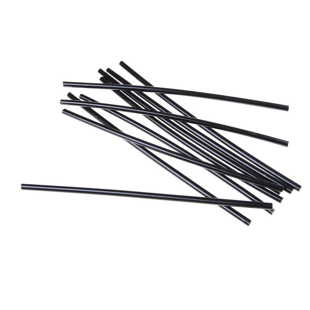 10x Black Hot Melt Glue Sticks 210 x 7mm Adhesive Craft Heating Glue Gun TooY FT
