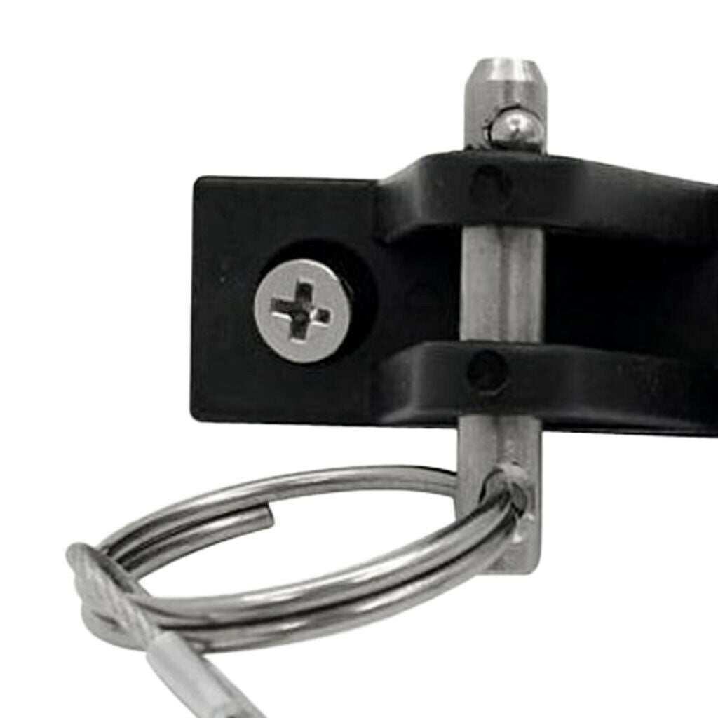 2 Pieces Durable Nylon Deck Hinge Quick Release Pin Lanyard for Kayak Canoe