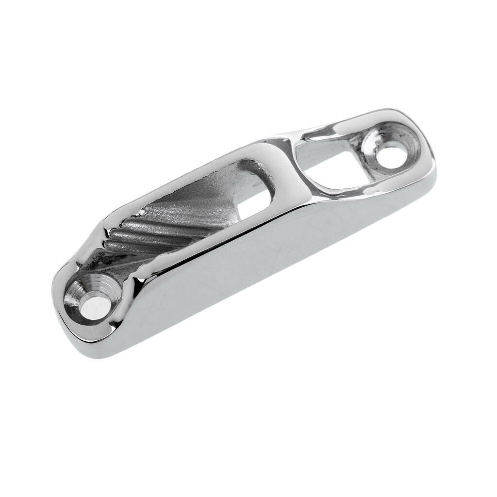 Mini Boat Rope Clam Cleat - 10mm Slot Width - 316 Stainless Steel