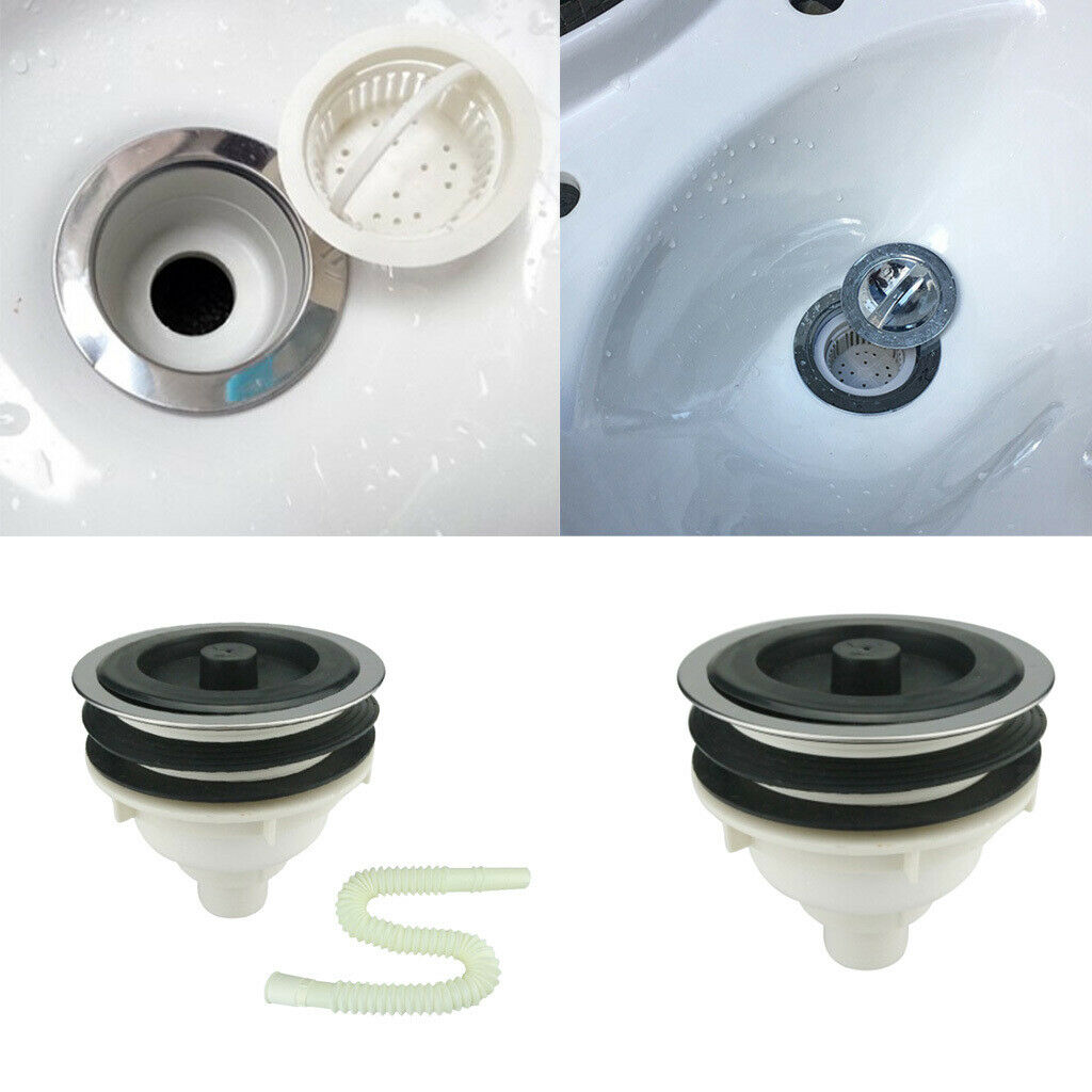 Deep Waste Basket Sieve Sink Lavatory Bowl Wash Shampoo Salon No Hose