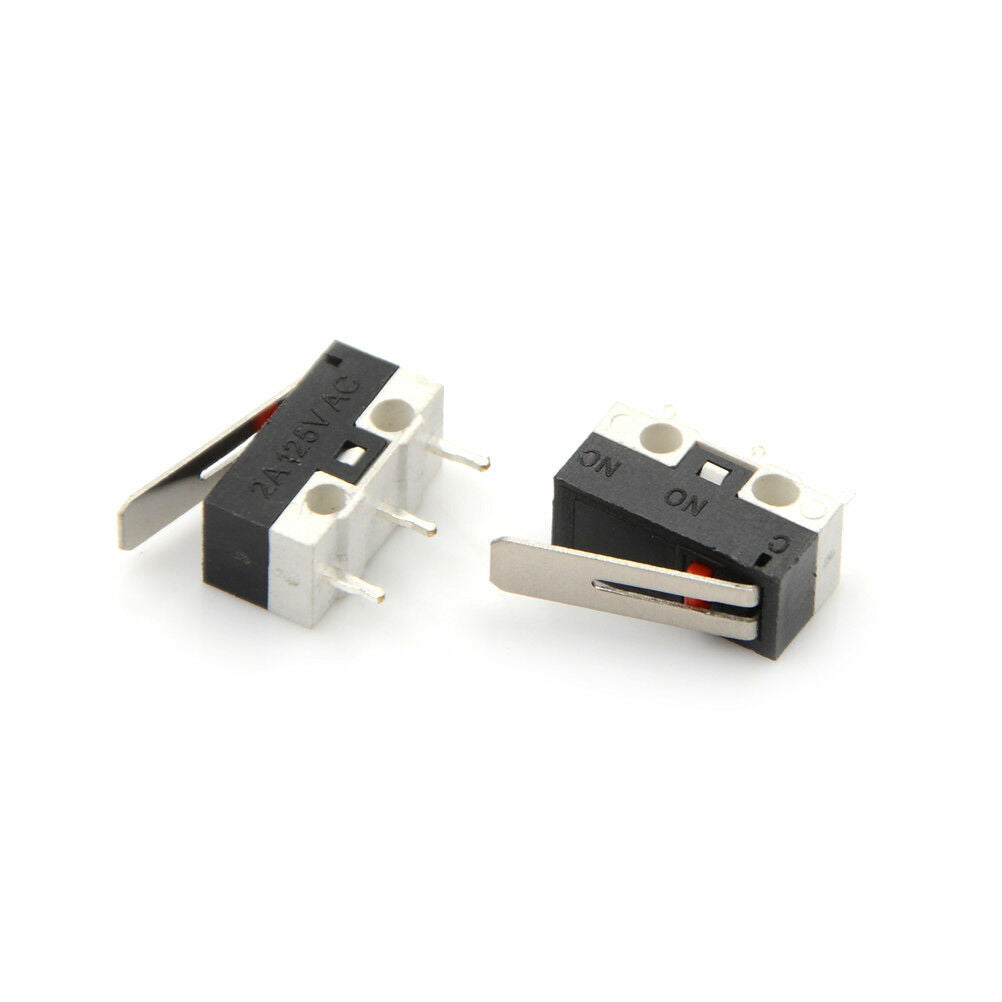 10x 2A 125V Micro Limit Switch Lever Roller Arm Actuator Snap Action Switc.l8