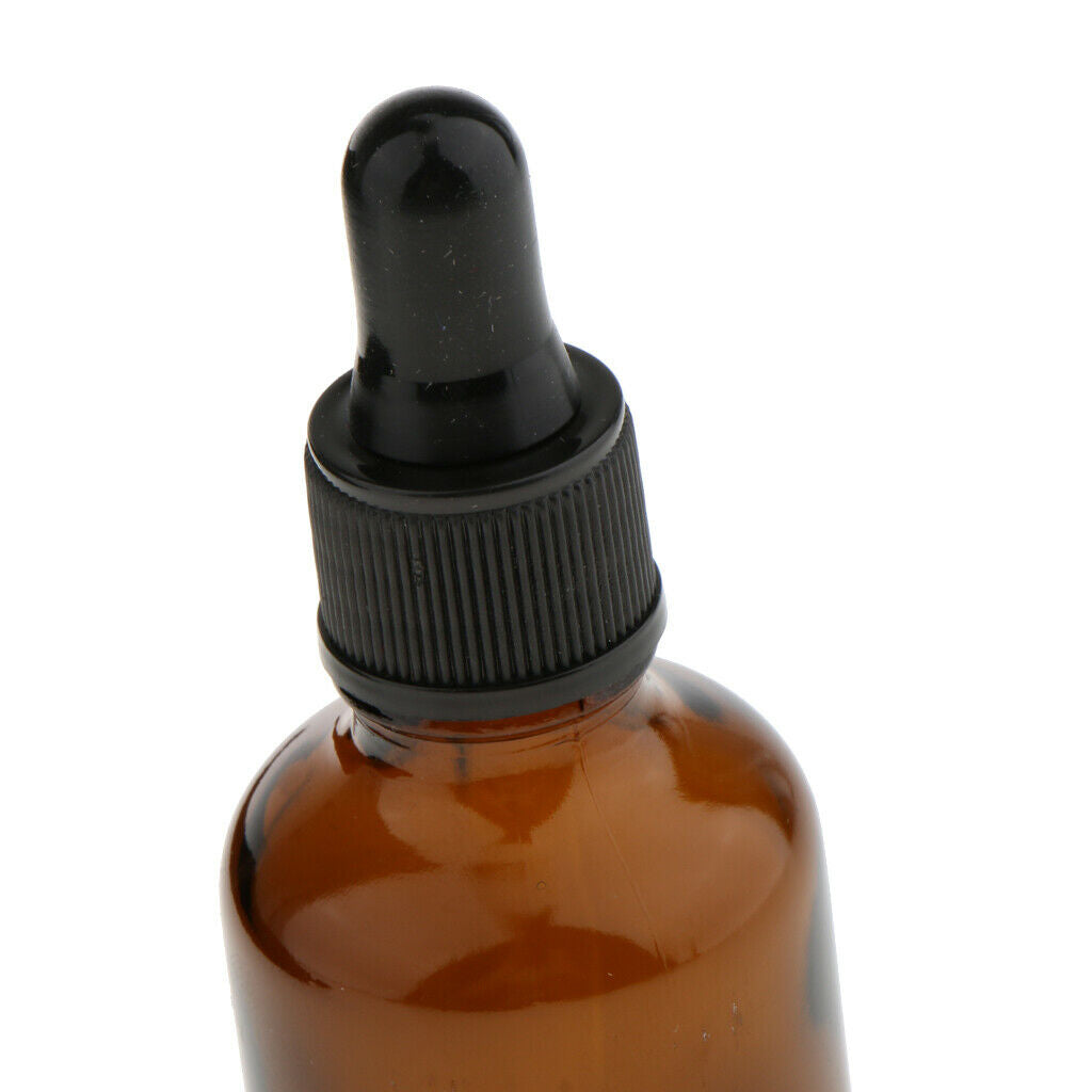 Amber Glass Bottles with Eye Droppe for Essential Oils 50ml/30ml--pack of 12