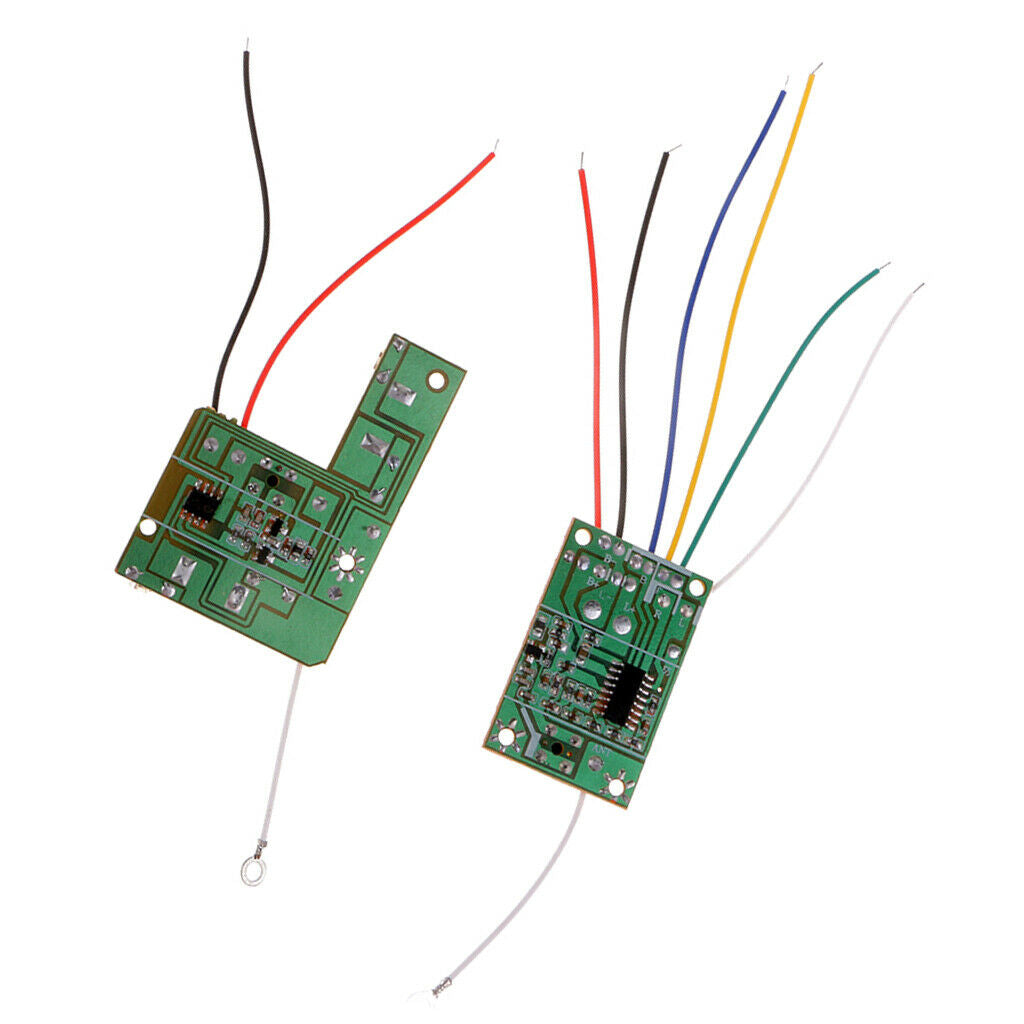 4CH 40MHZ Receiver Transmitter Board with Antenna Set Parts for RC Car