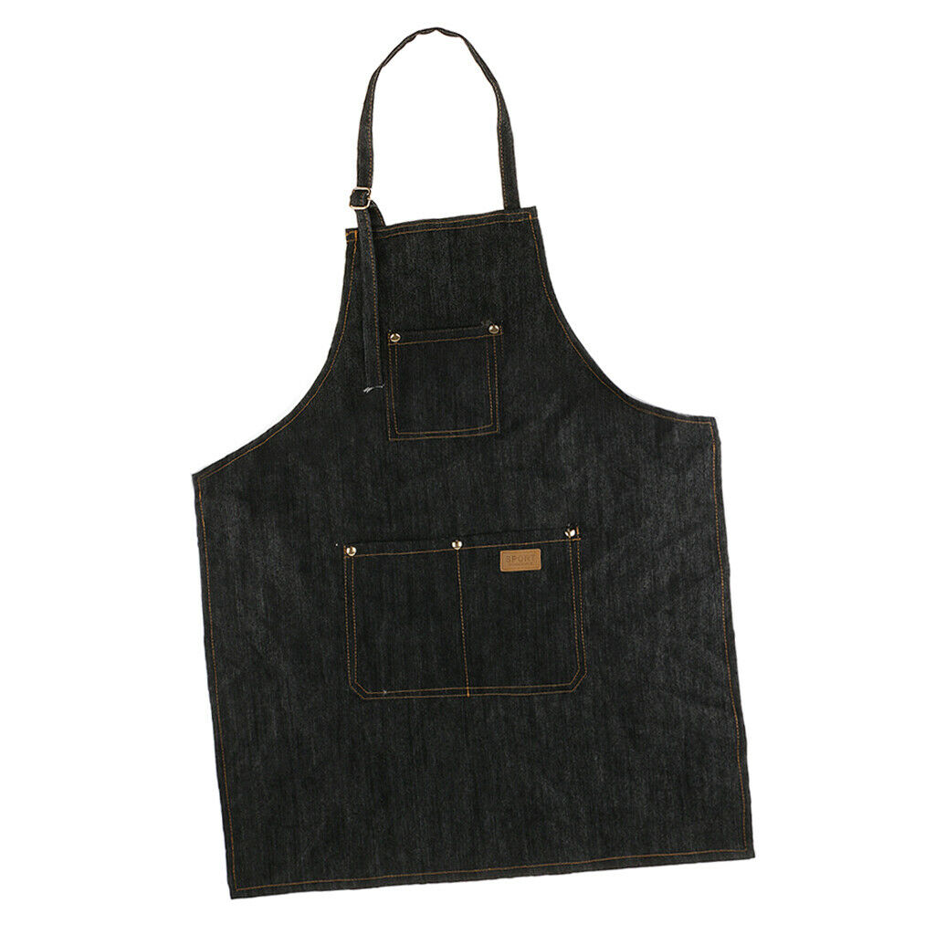Cape Hair Cutting Dress - Adjustable Cooking Apron with Pockets