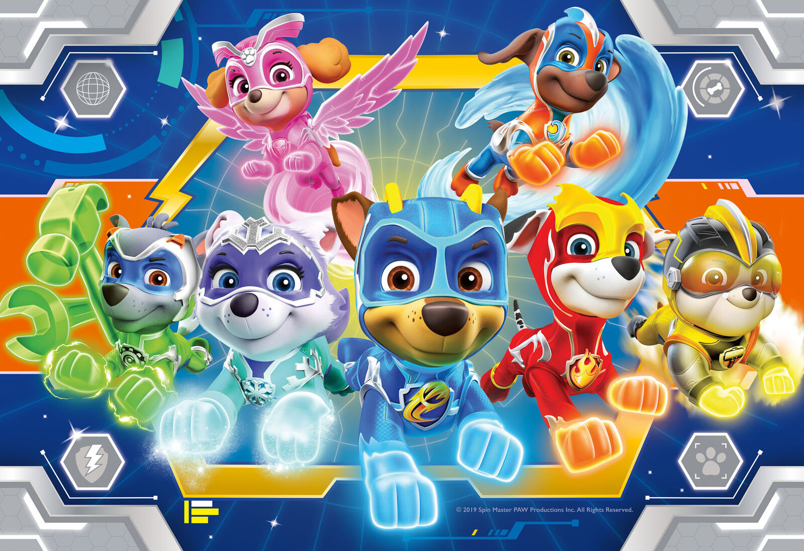 05051 Ravensburger Paw Patrol Mighty Pups Jigsaw Puzzle 35 Piece Age 3yrs+