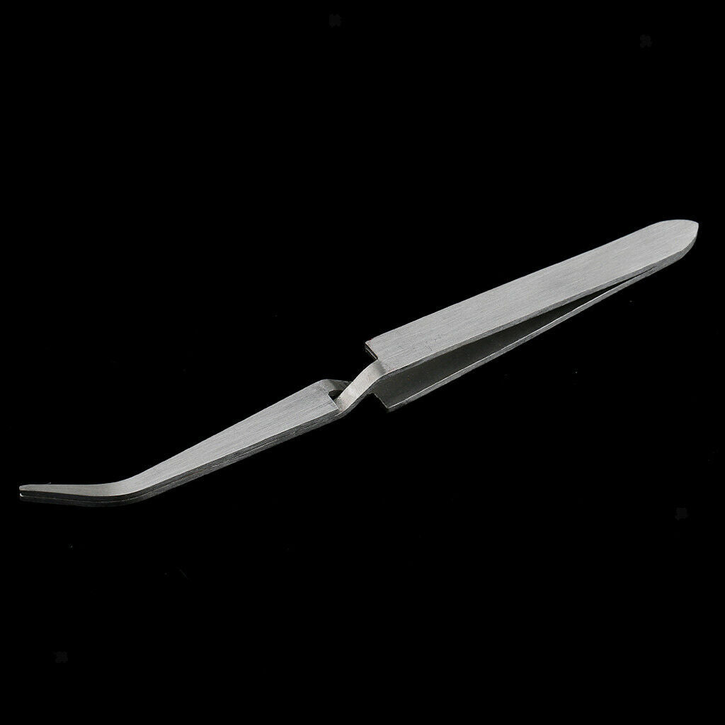 Stainless Steel Manicure Nail Repair-Clamp Tweezer Nail Art Care Pincher