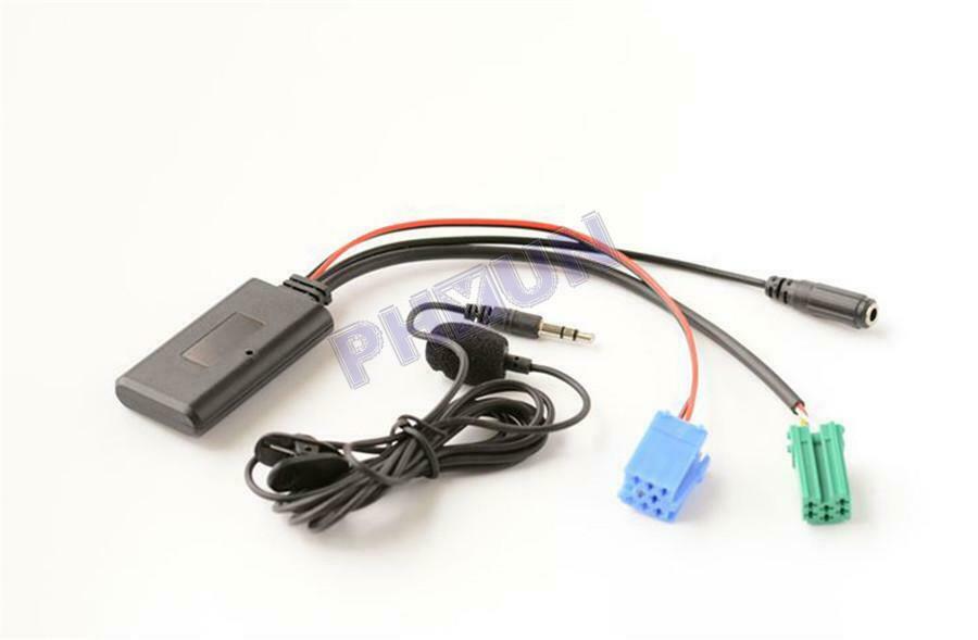 For 2005-2011 Renault Radio Stereo Bluetooth Handsfree Kit Audio AUX in Adapter