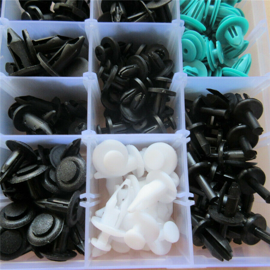 456 pcs Plastic Bumper Fastener Rivet Clips Automotive Furniture Assembly