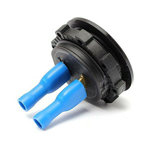 DC12-24V Car SUV Mini Round White LED Digital Display Voltmeter Meter Waterproof