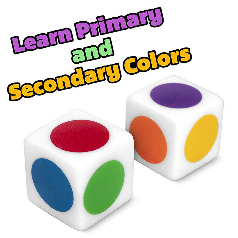 5Pcs/Lot Acrylic Kid Board Game 6 Sided White Color Family Party Educatio.l8