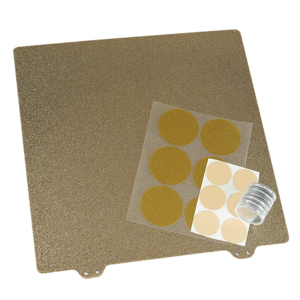 Heat Bed Platform Build Surface Plate+6x Magnetic Blocks for Ender 3 3S 3Pro