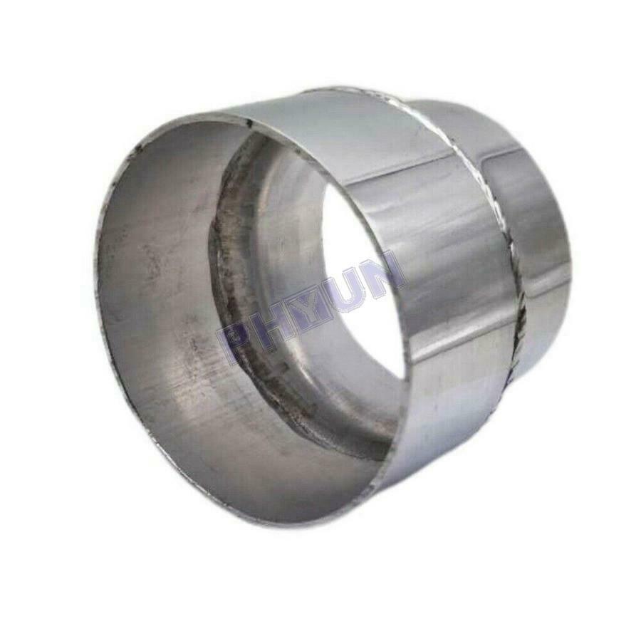 3" O.D. to 3.5" O.D Reducer Pipe Exhaust Tip Adapter Aluminum Polished Universal