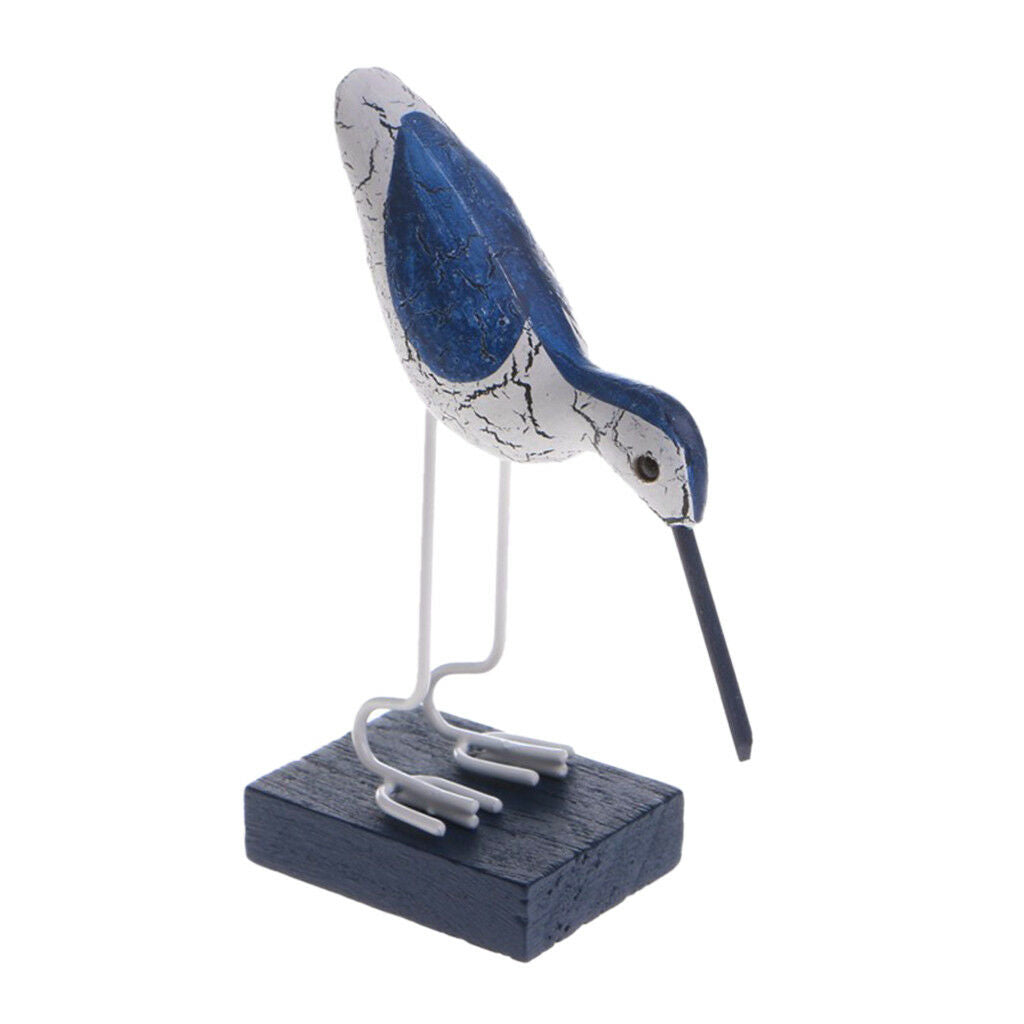 Handcrafted Wooden Nautical Decorative Craft Home SEAGULL Tabletop Ornament
