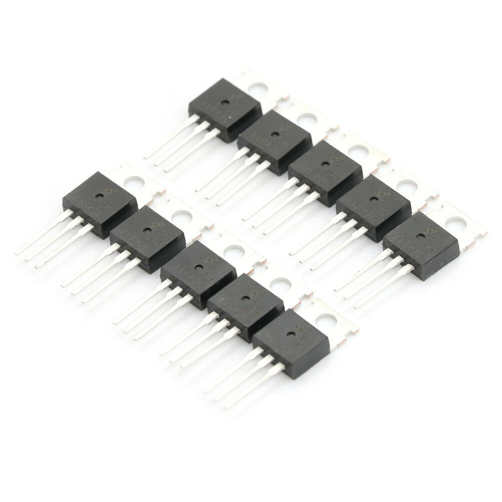 10pcs TIP42C TIP42 TO-220 POWER TRANSISTOR PNP Trio.l8