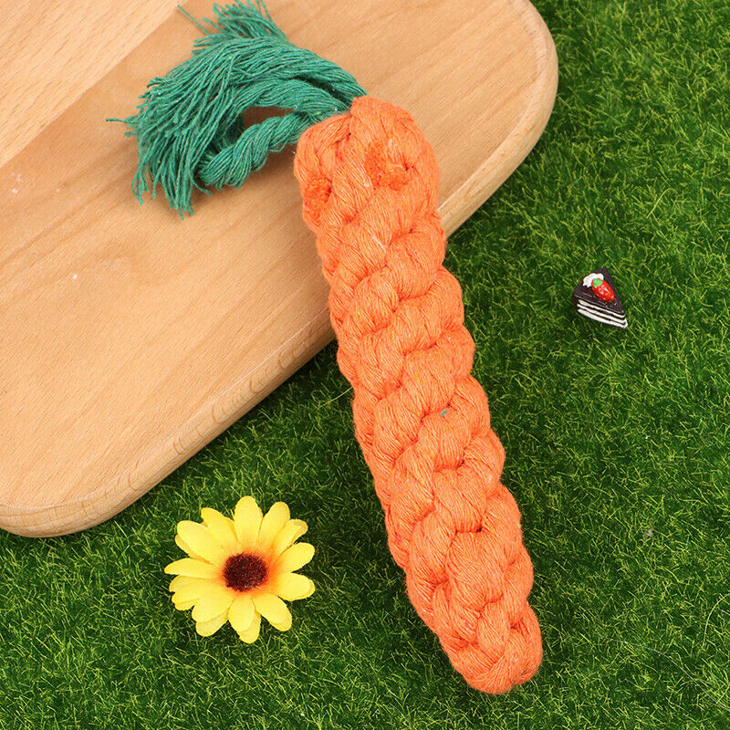 Pet ChewToy Straw Carrot For Hamster Guinea Rabbit Rat Animal Supplies Ma.l8
