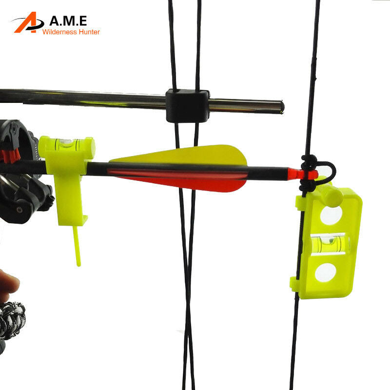 Compound Bow Arrow String Tuning Mounting Level Combo Kit Nock Position Hunting