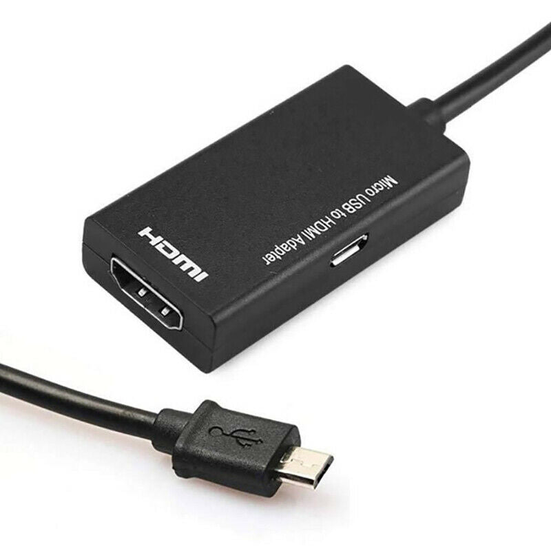 Micro USB to HDMI Adapter Converter Cable for Phone Smartphone HD .l8