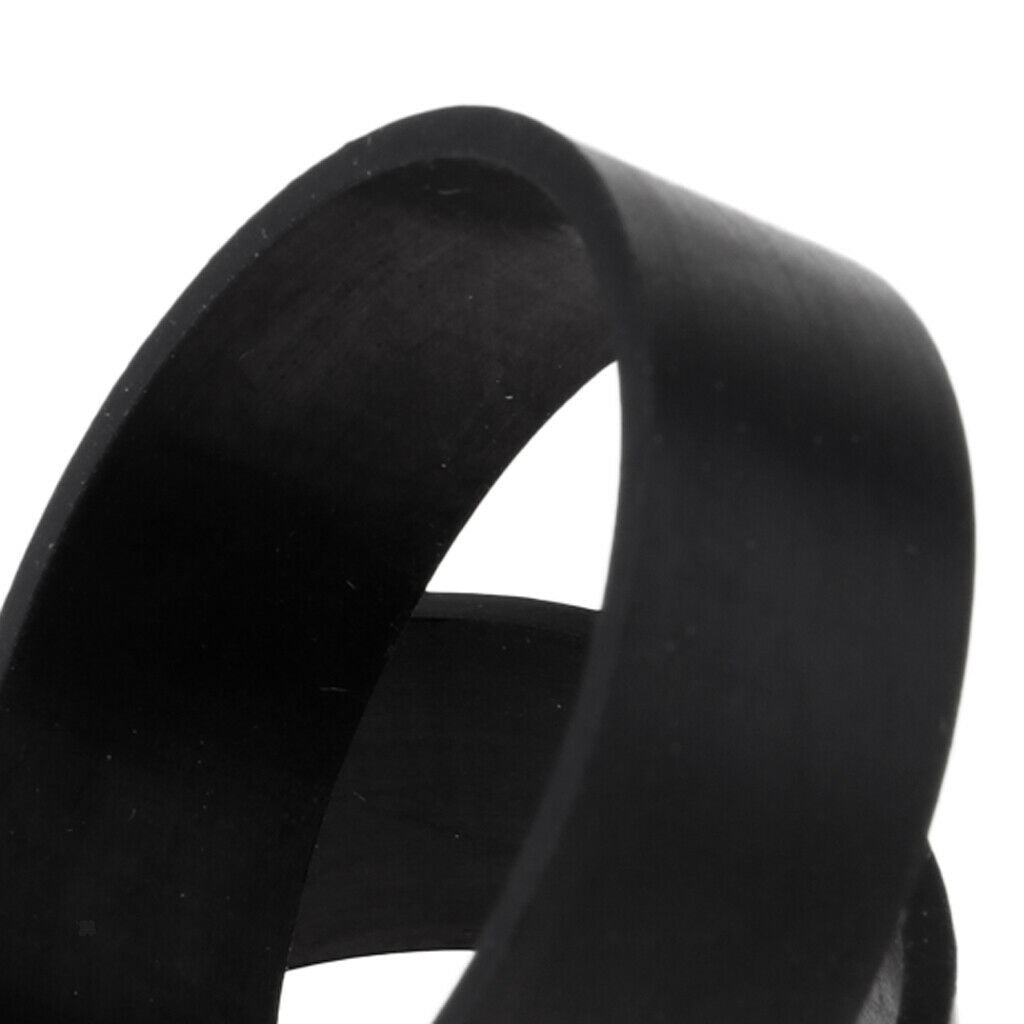 1 Pair Durable Elastic Black Rubber Loop for Technical Scuba Diving BCD