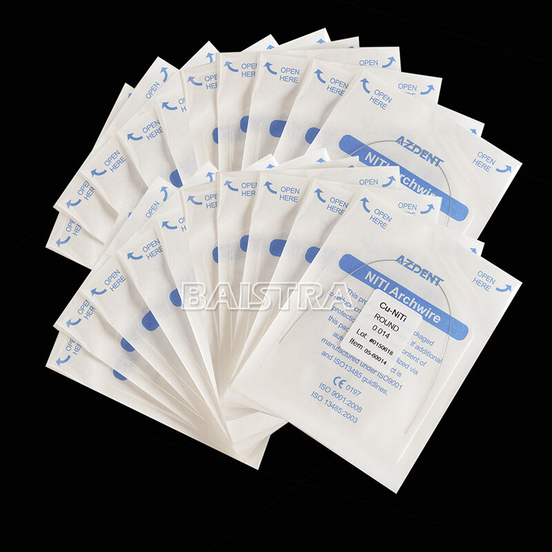 50 Bags Dental Orthodontic Arch Wires Cu-NiTi Copper Round 014" CA Ovoid