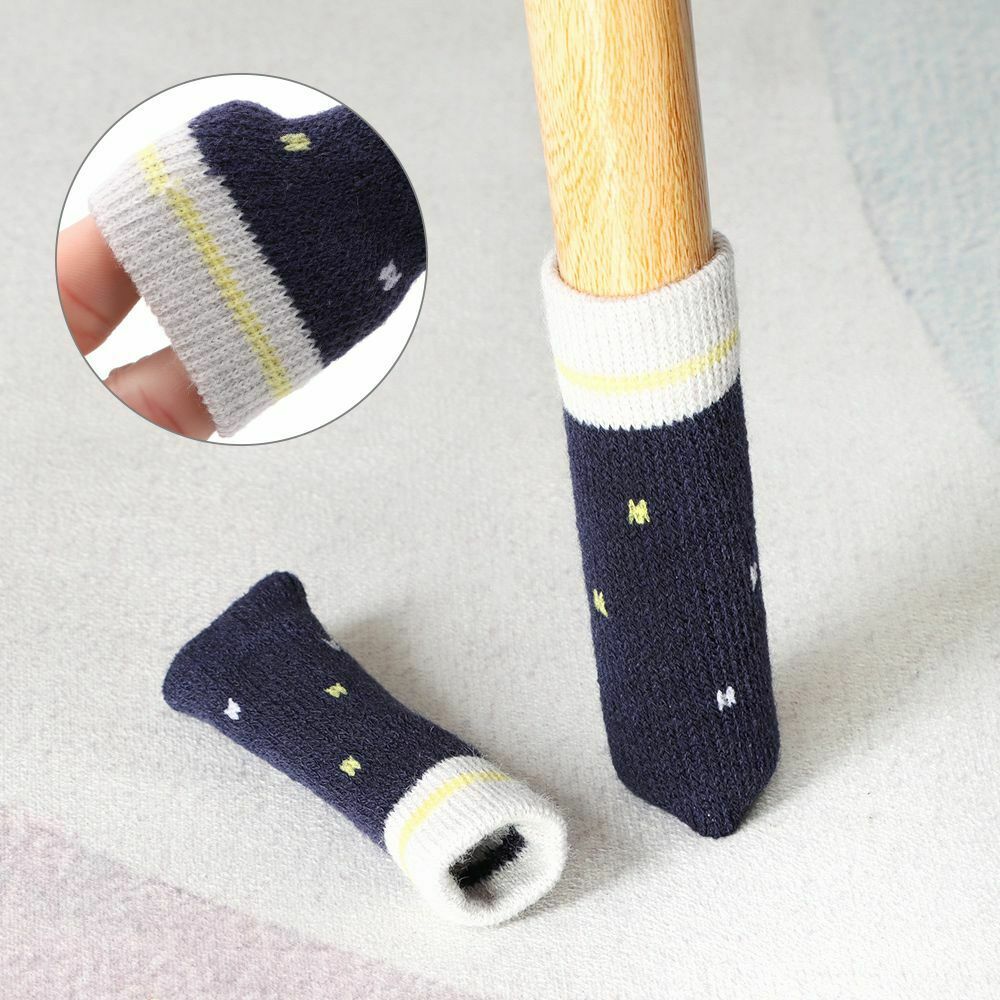 Home Non-Slip 4 PCS Protective Case Table Chair Foot Cover Floor Protector