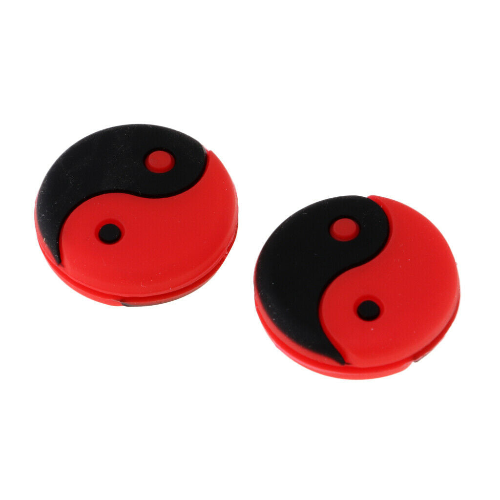 2Pcs Replacement Silicone Tennis Racquet Shock Absorber Vibration Dampeners Tool