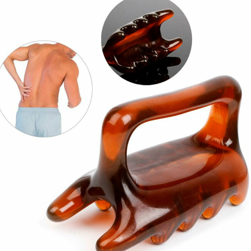 Body Spine Vertebra Physical SPA Scraping Body Massager Tool Pain Relief .l8