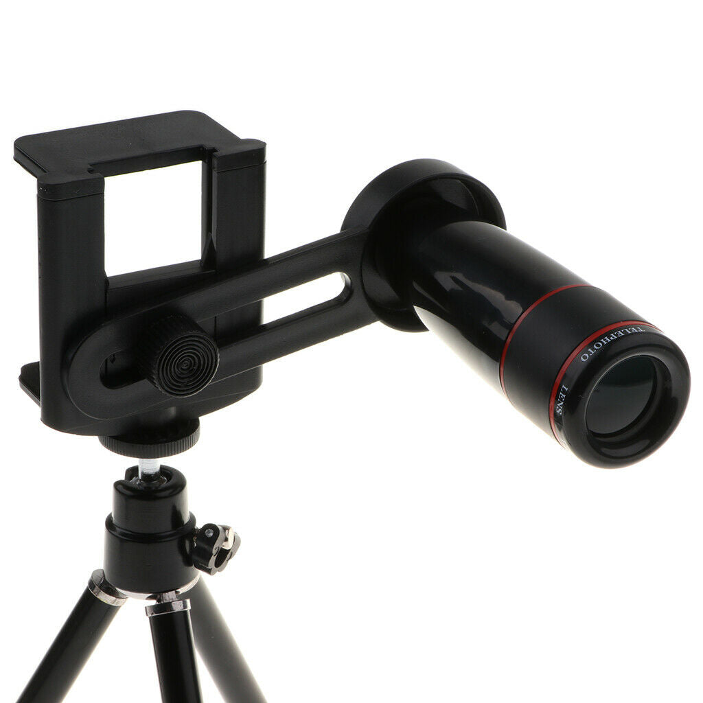 12x Zoom Telescope Telephoto Phone Camera Lens&Tripod Kits for Phone Tablet