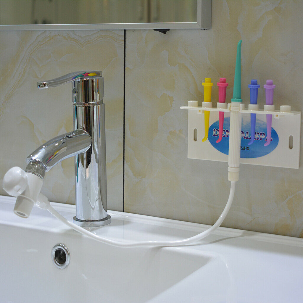 Travel Manual Dental Debris Remover Water Flosser Oral Teeth Cleaner Tool
