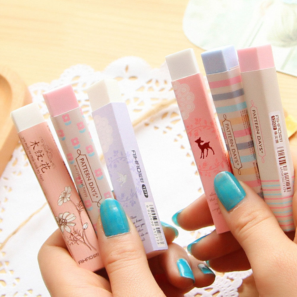 Elegant Long Cleansing Drawing Painting Rubber Eraser Stationary Gift 1p.l8