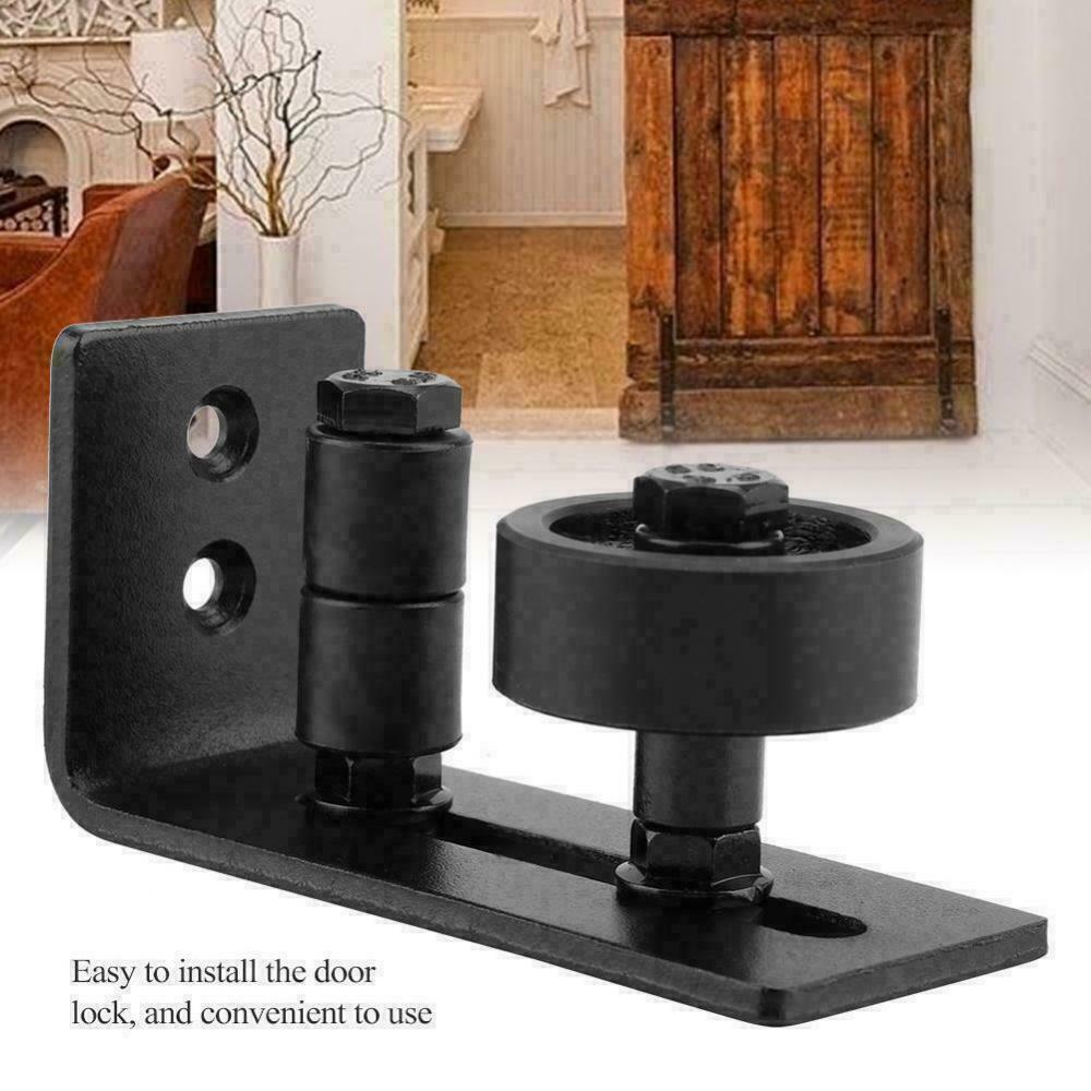Barn Door Sliding Floor Guide Roller Barn Door Clip Prevent Door Swinging