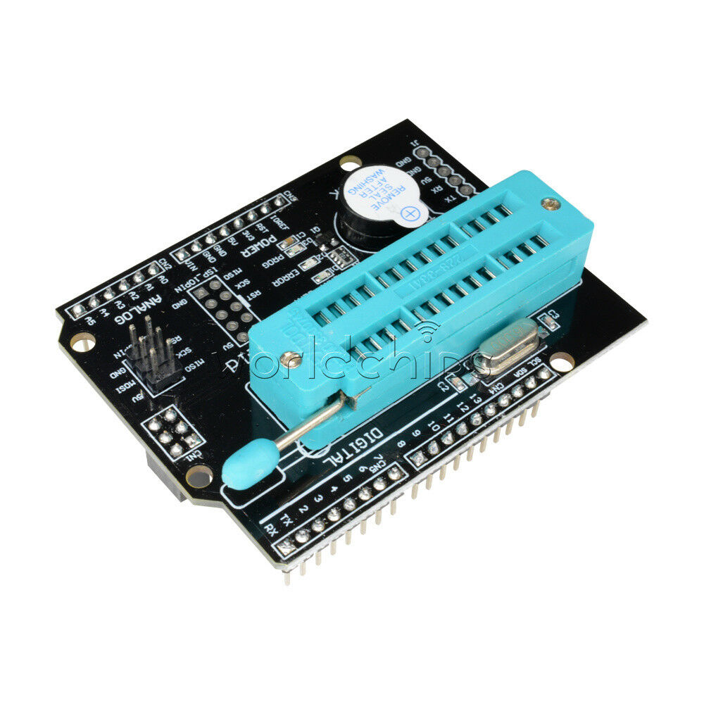 New AVR ISP Shield Burning Burn Bootloader Programmer for Arduino UNO R3