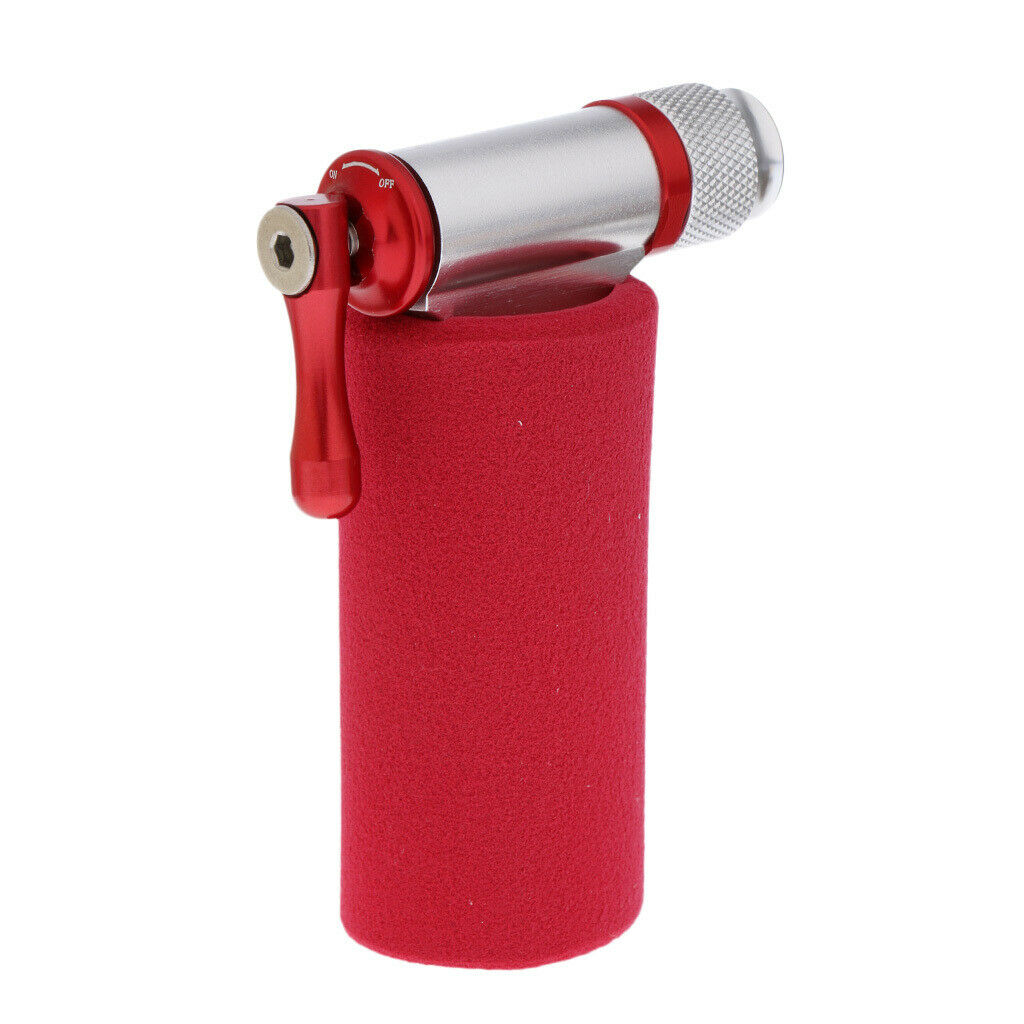 Mini Portable Aluminium MTB Road Mountain CO2 Inflator Pump Valve Sleeve