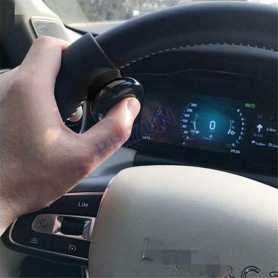 12V Refit Car Steering Wheel Wireless Horn Button w/ Receiver Box Labor Saving