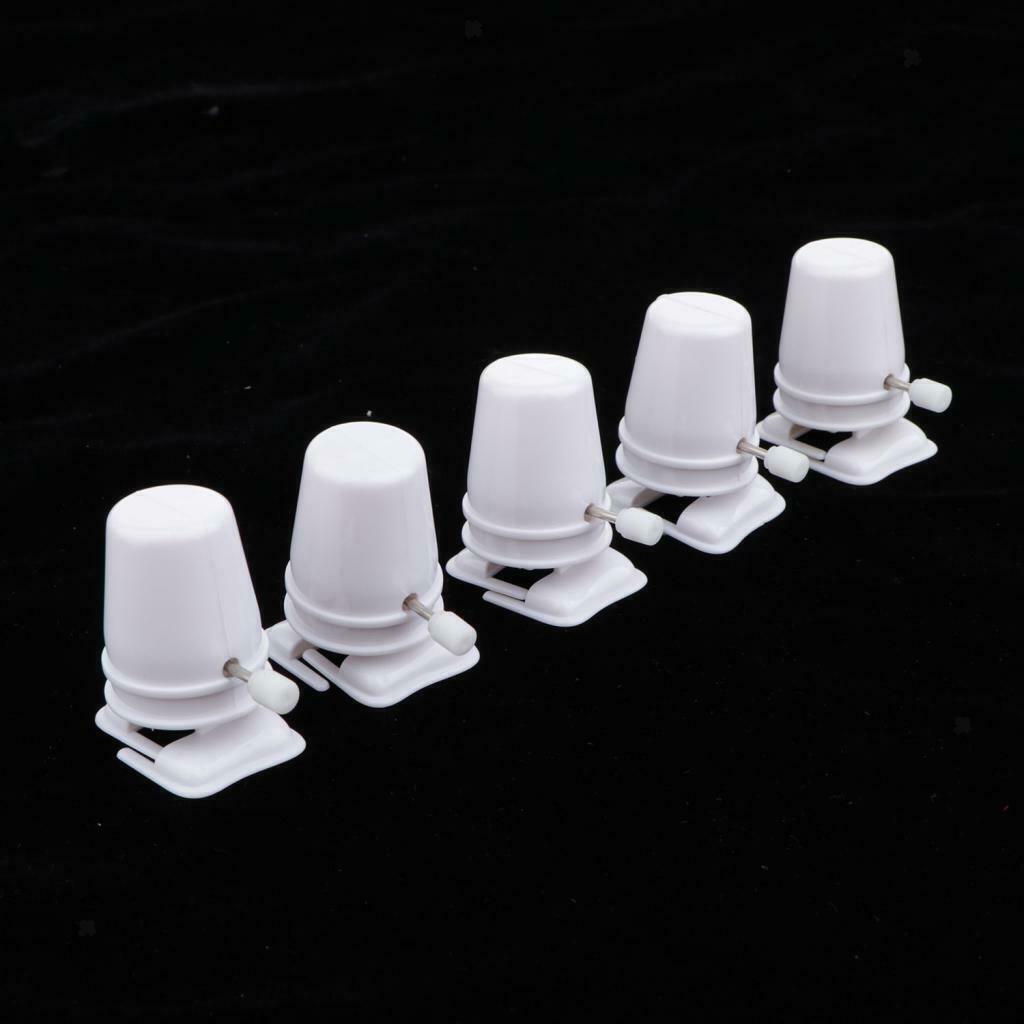 15pcs Clay Plastic Clockwork Hand Fittings Walking for Mini Walking Children