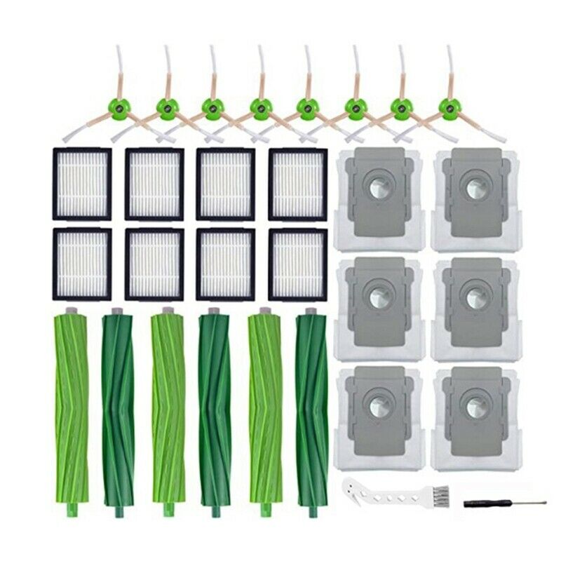 30Pcs Replacement Kit Accessories for IRobot Roomba I7 I7+/I7 Plus E5 E6 E7 VaI6