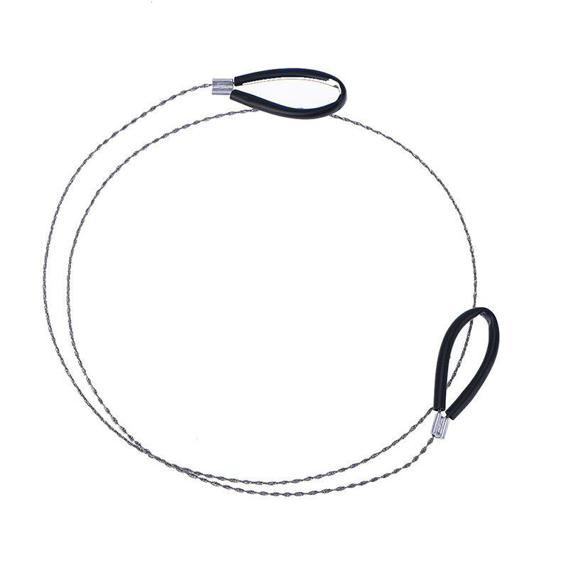 Lightweght Stainless Steel Wire Saw Outdoor Survival ToolKit Survival Saw Gea Kt