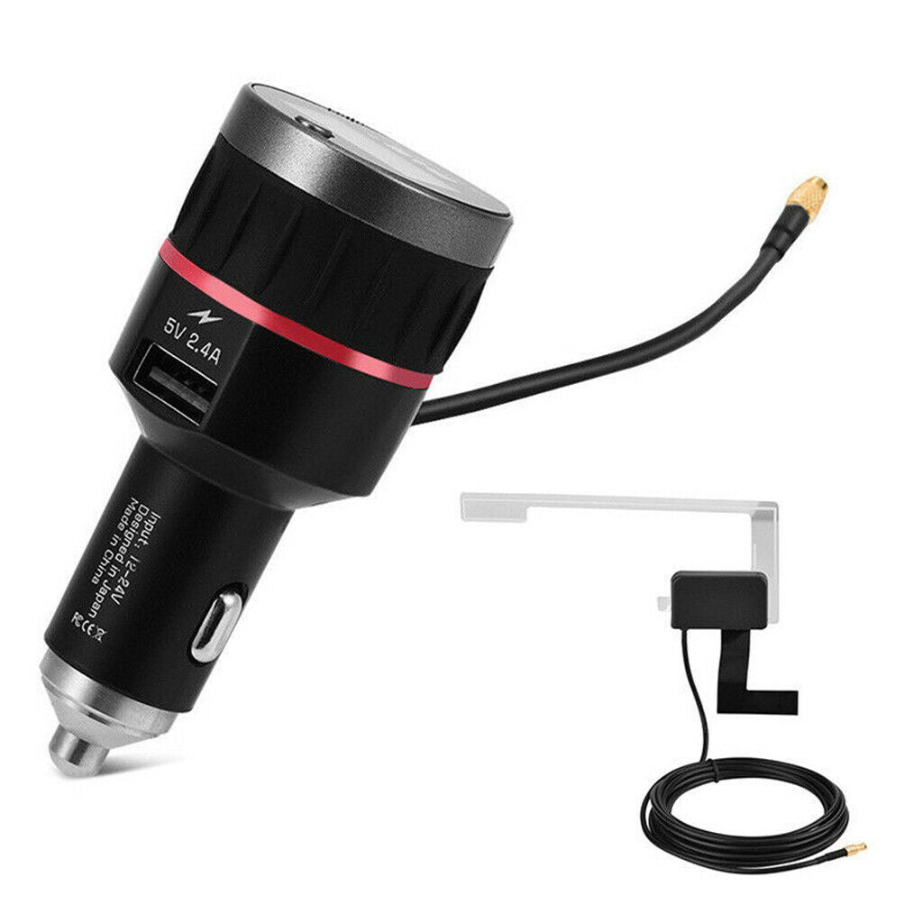 Car DAB + Digital Radio USB Adapter Receiver Tuner + FM Transmitter +Antenna