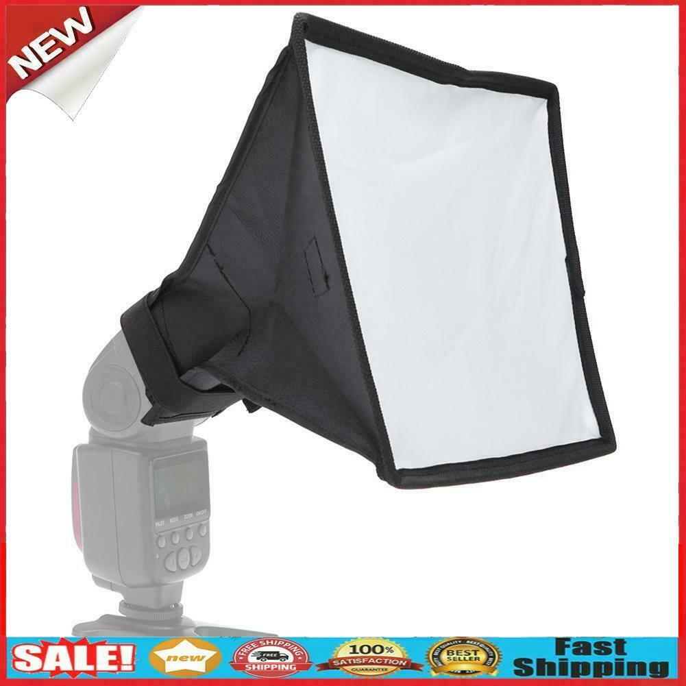 Universal Flash Light Softbox 20x30cm Speedlight Soft Box Photo Accessories @
