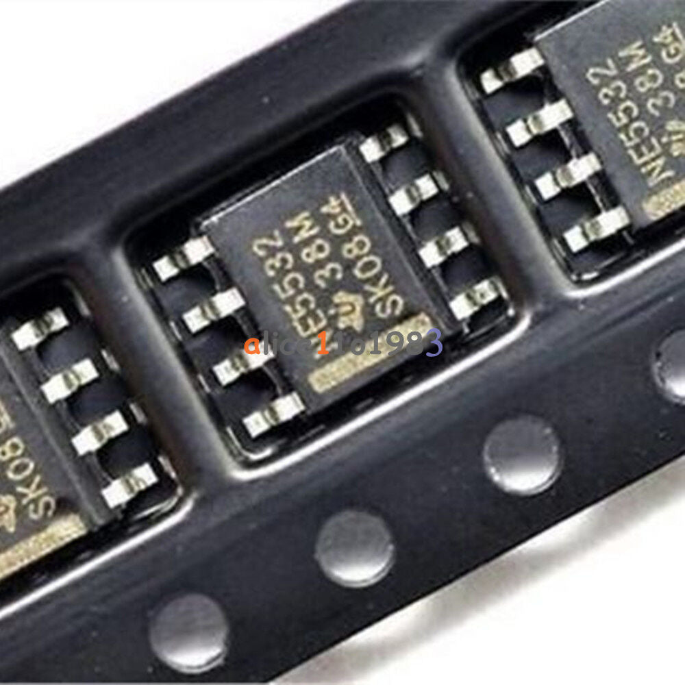 20Pcs NE5532 N5532 SOP-8 SMD Dual Low Noise Op-Amp TI IC TOP