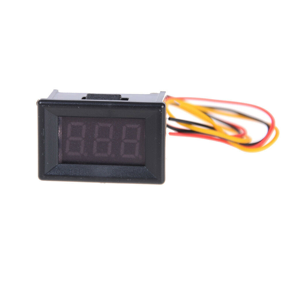 DC0-100V LED Mini Digital Voltmeter Volt Meter Gauge Voltage Panel Meter 3w WF