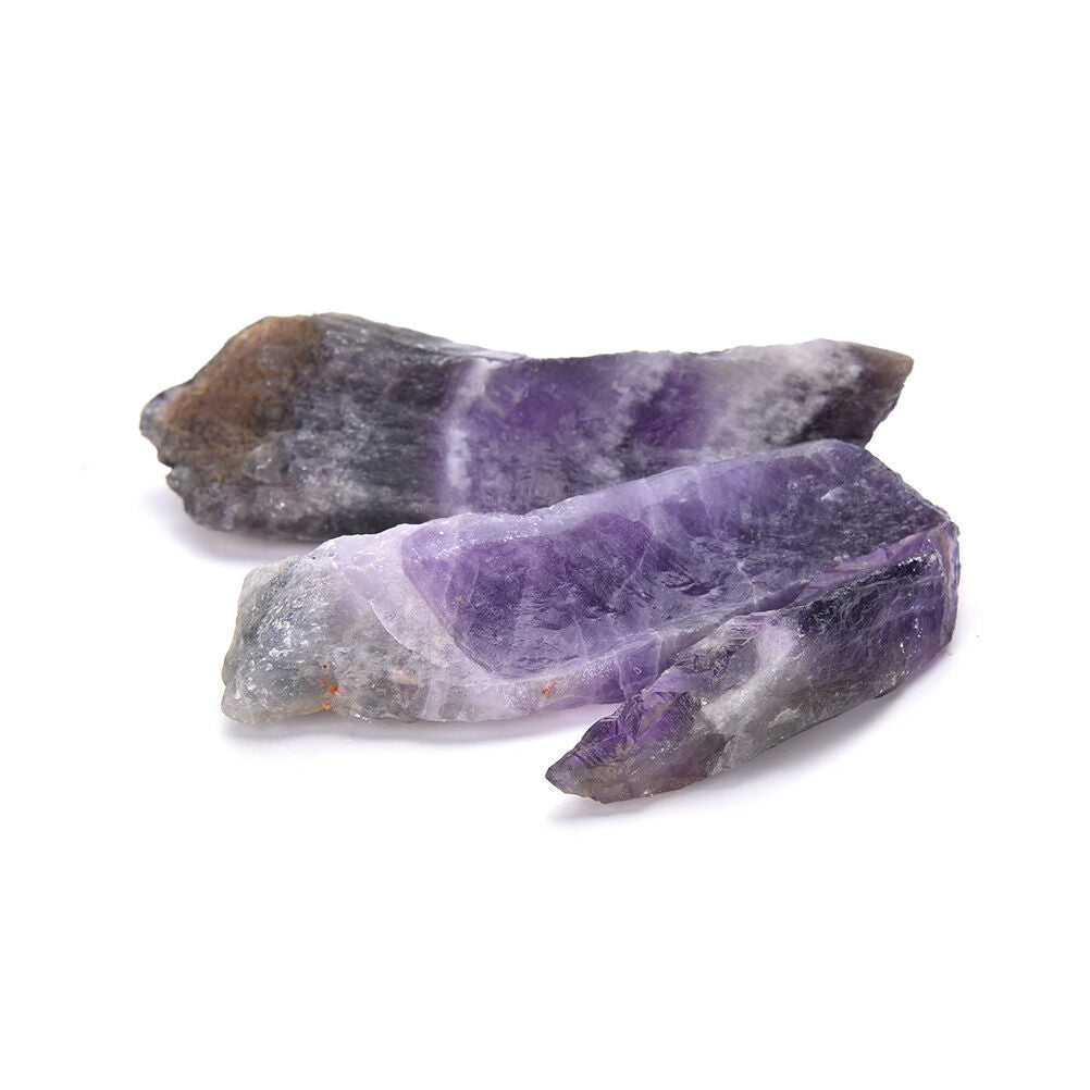 100g Natural Purple Amethyst Point Quartz Crystal Rough Rock Specimen HealinY Rf