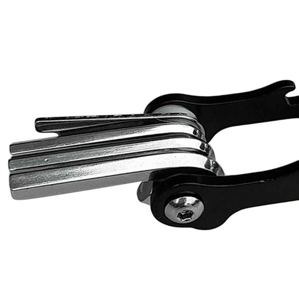 Professional 8 in 1 Scuba Diving Maintenance and Repair Multi Tool Black