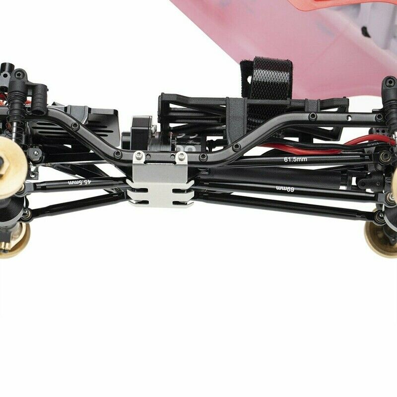 Aluminum Alloy Suspension Link Rod Linkage Set for 1/24 Axial SCX24 90081 RC Car